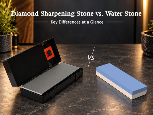 Diamond Sharpening Stones vs. Water Stones: What’s the Difference?