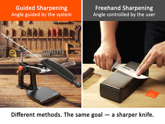 Freehand vs. Guided Knife Sharpening: Which Method Is Right for You?