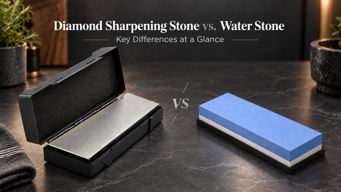 Diamond Sharpening Stones vs. Water Stones: What’s the Difference?