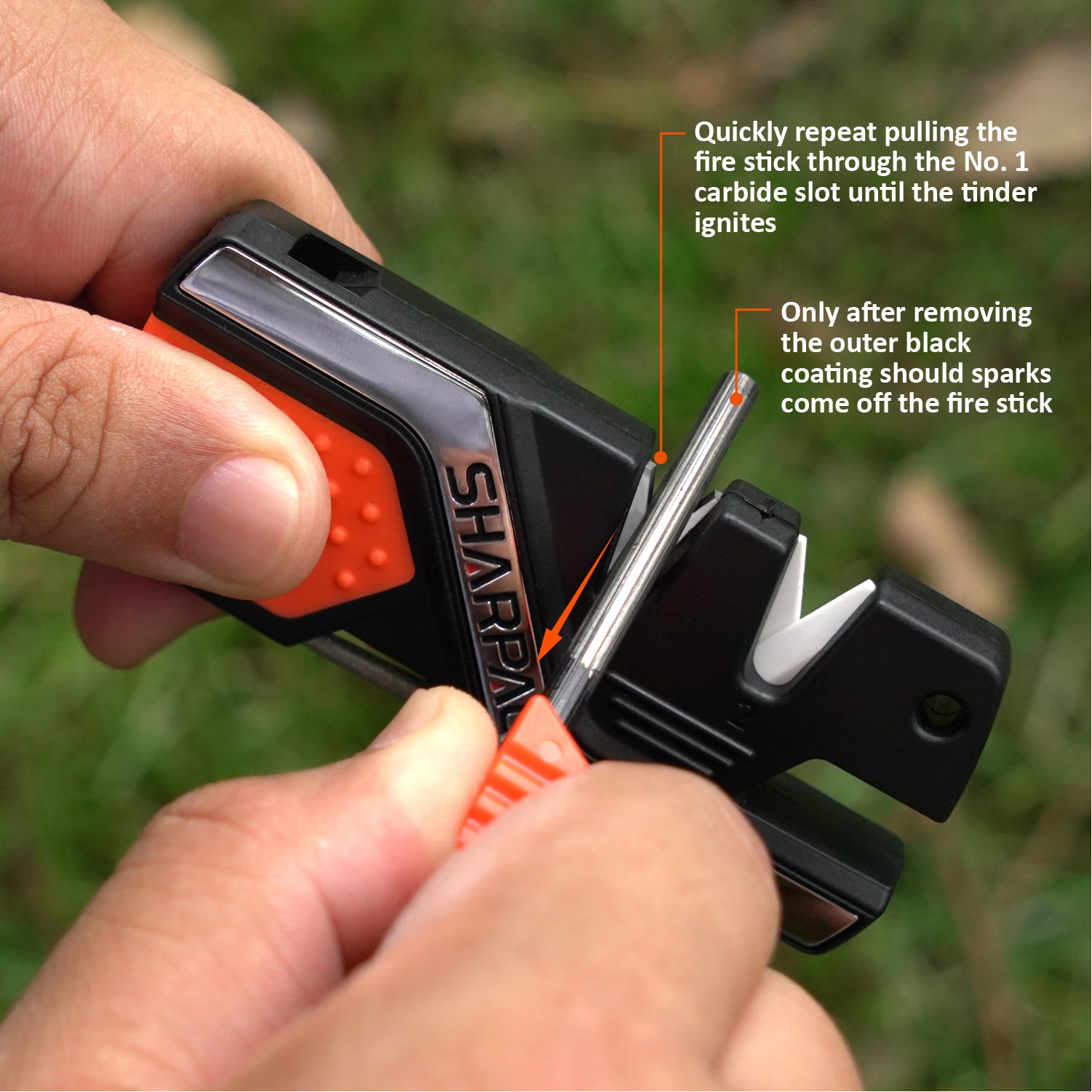 101N 6-In-1 Knife Sharpener & Survival Tool – SHARPAL