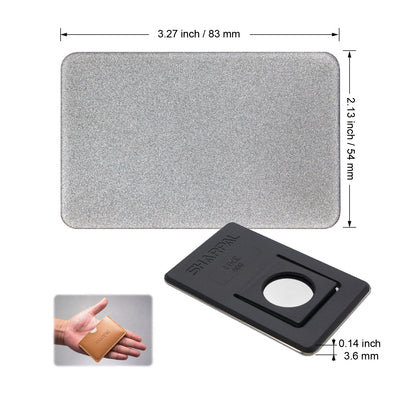 114N Credit Card Size Diamond Sharpening Stone Fine 600 Grit