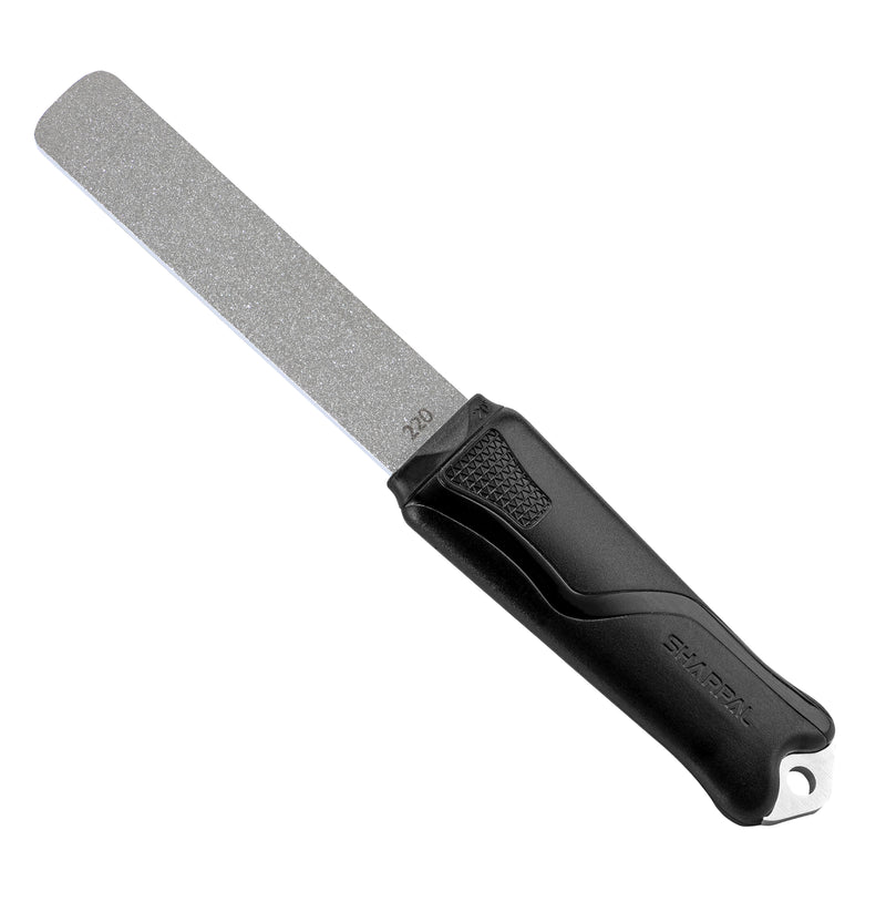 120N Dual-Grit Diamond Sharpener, Extra Coarse 220 grit & Fine 600 grit