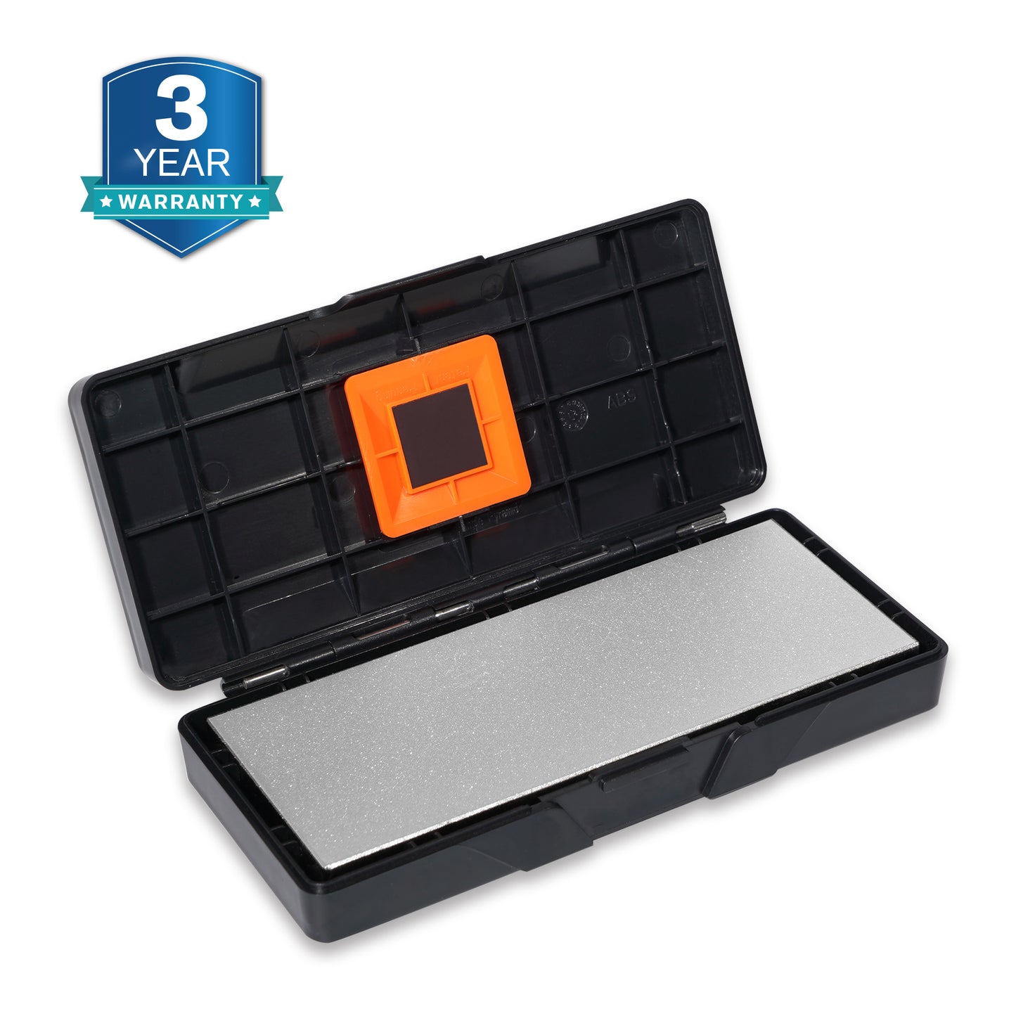 156N Dual-Grit Diamond Whetstone with Storage Base 6'' x 2.5'' / 152 x 63 mm Coarse / Extra Fine