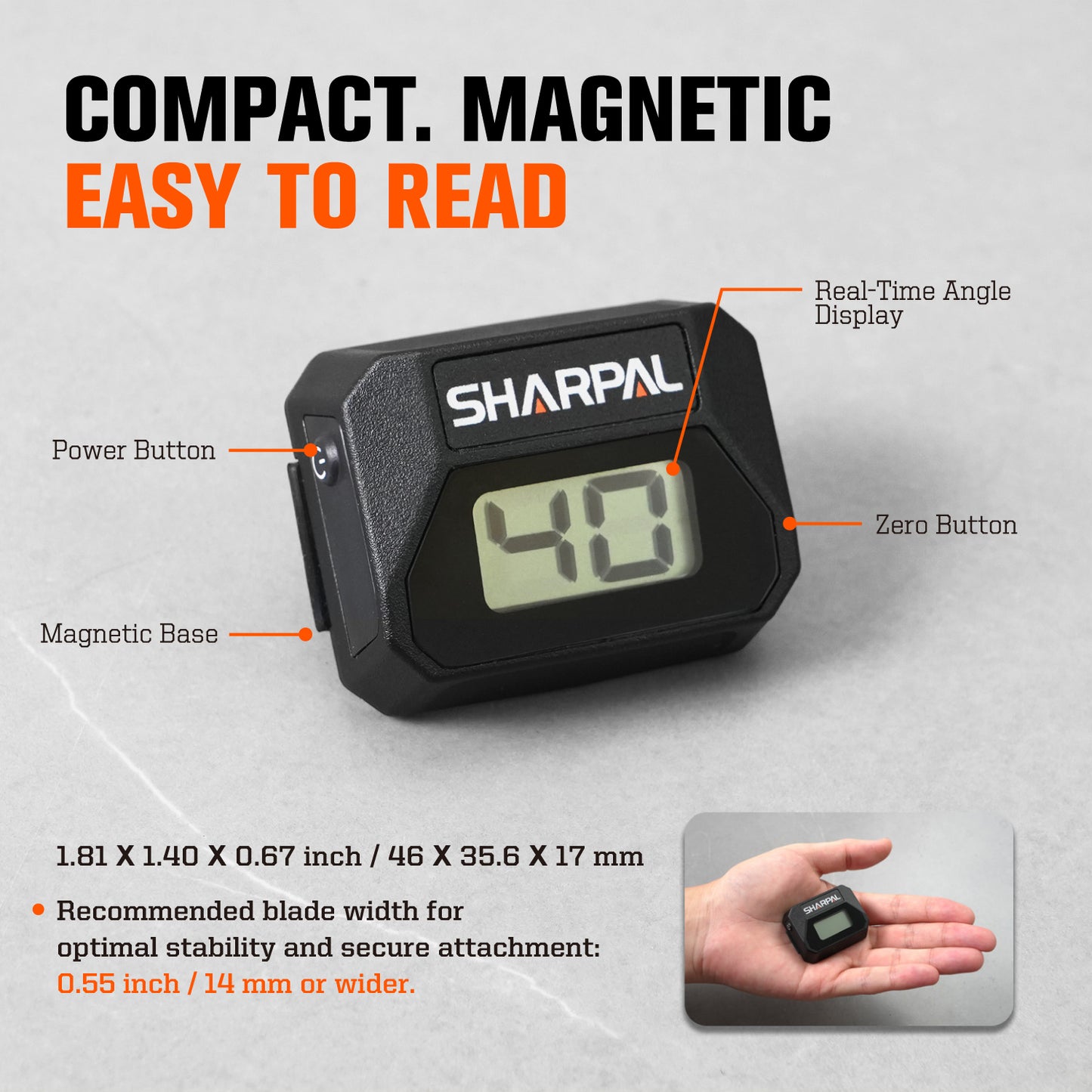 195H Digital Sharpening Angle Trainer