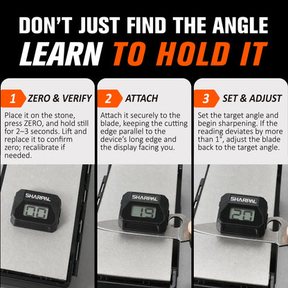 195H Digital Sharpening Angle Trainer