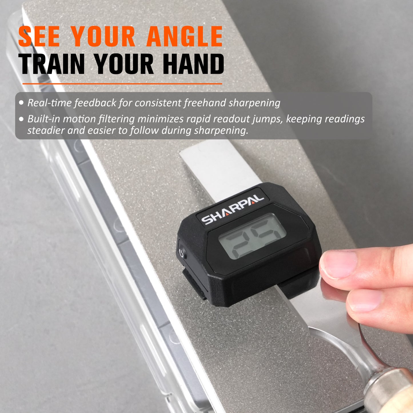 195H Digital Sharpening Angle Trainer