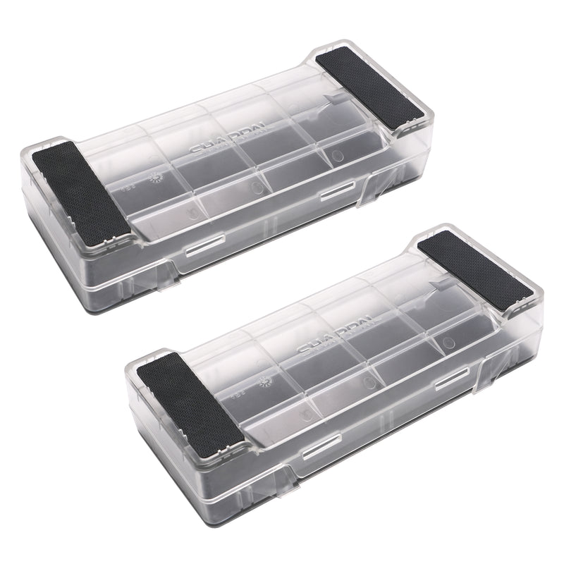 160H 2PCS 2-in-1 Sharpening Stone Holder & Storage Case