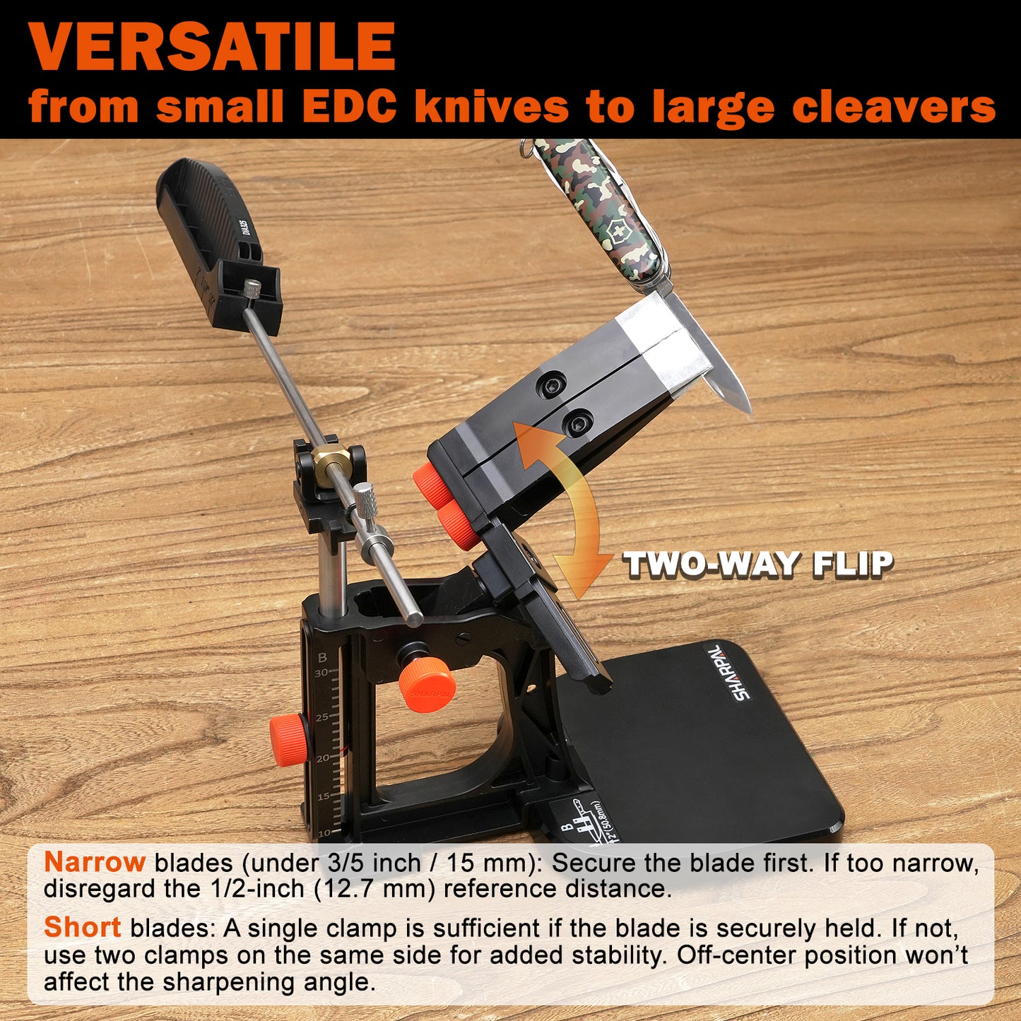 202H Knife Sharpening Kit With Accurate Angle Adjustment