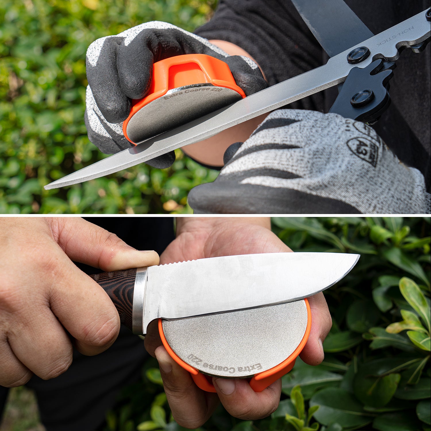 216N FACEOFF™ DUAL-GRIT DIAMOND TOOL SHARPENER – SHARPAL