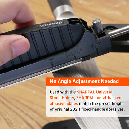 DIA-80/325 2-Piece Diamond Plates, Extra Extra Coarse 80 & Coarse 325 Grit, 1" x 6" / 25 x 150 mm