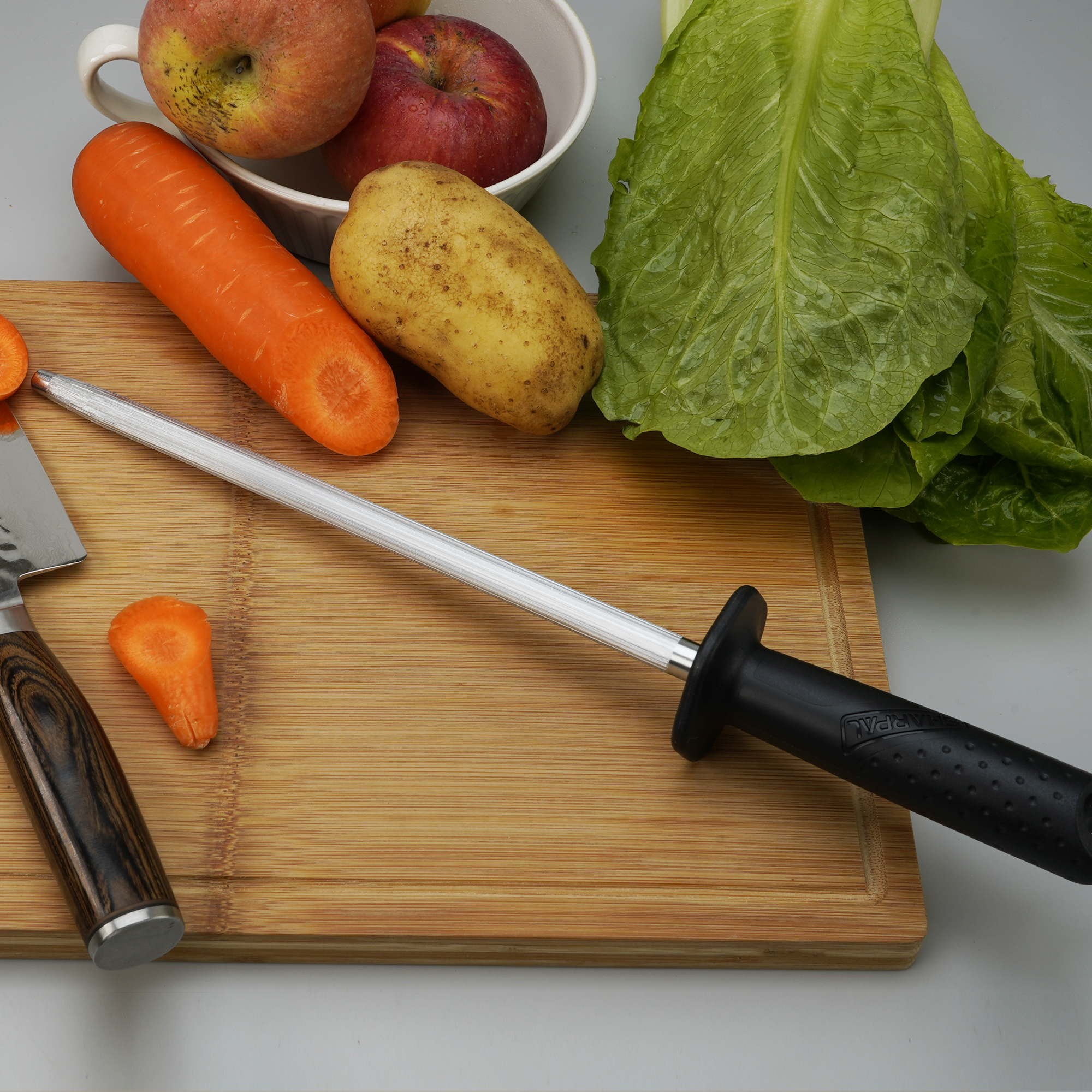 Kitchen Knife Sharpener With Suction Cup Positioning Knife Grinder